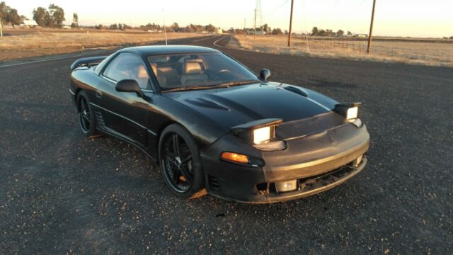1991 mitsubishi 3000gt twin turbo , coupe black vr4