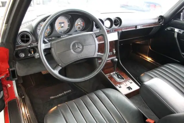 1988 mercedes 560sl 3,260 miles 1-owner as-new condition