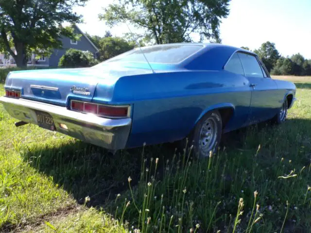 1966 chevrolet impala ss 396 coupe older restoration blue vintage classic collec