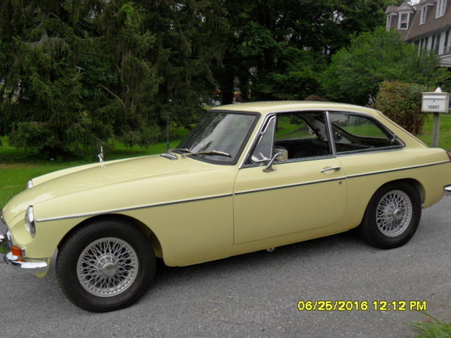 restored original paint color; mg-mgb-gt