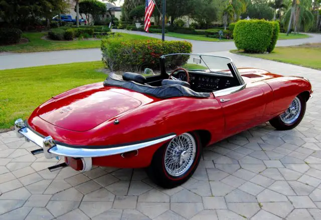 1969 jaguar e-type xke ots roadster-stunning!