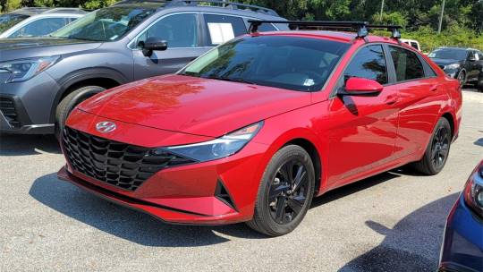 2023 Hyundai Elantra hybrid blue