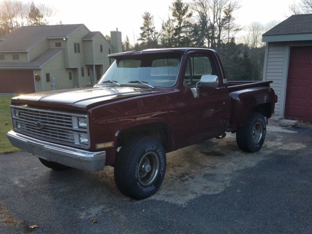 1986 chevrolet 4x4 silverado