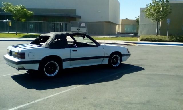 1986 gt ford mustang 5.0 convertible foxbody