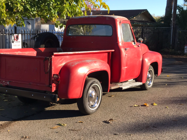1954 ford f-100 1/2 ton shortbed truck with no reserve