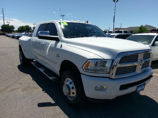 2014 ram ram pickup 3500 laramie longhorn 4x4 laramie longhorn 4dr mega cab 6.3 ft. sb pickup for sale in billings, montana