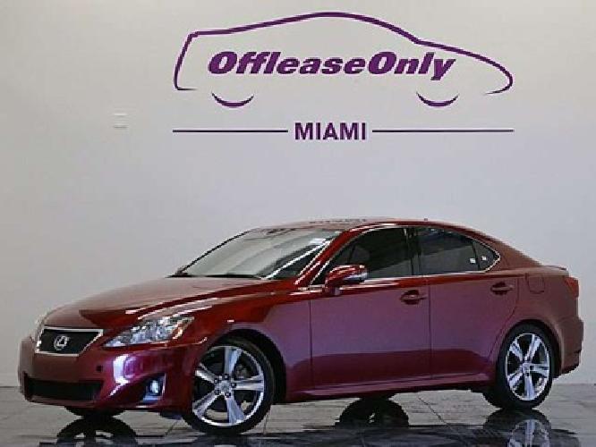 2012 lexus is 250 in miami, fl