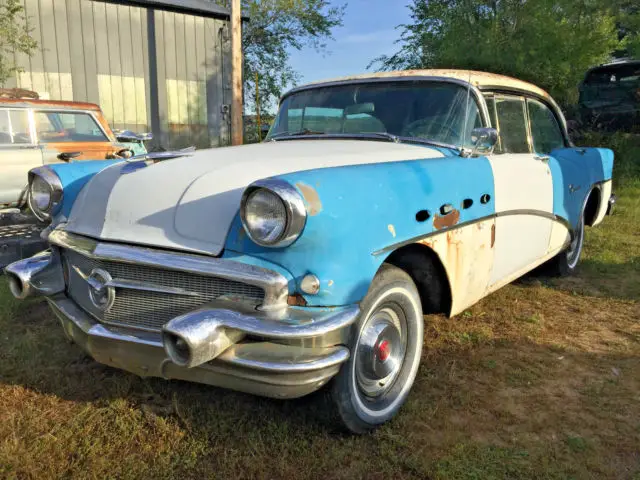 1956 buick special 4dr hardtop solid project car ht century roadmaster super