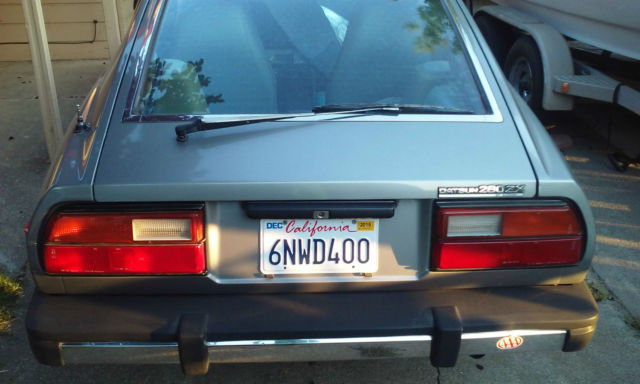 1980 280 zx two tone grey and silver 5 speed classic cars nissan