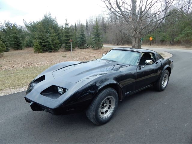 1976 c3 corvette stingray, t-tops, coupe, project 1975 1977