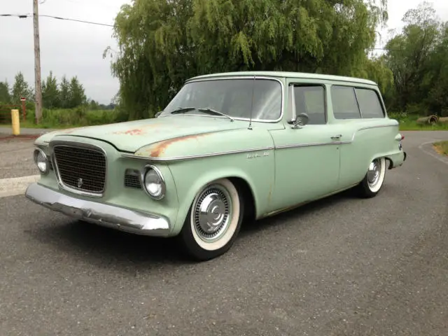 1960 studebaker lark viii 2 door station wagon, v-8, manual transmission