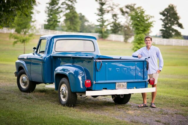 1963 ford f250 beautifully restored rare three-quarter ton