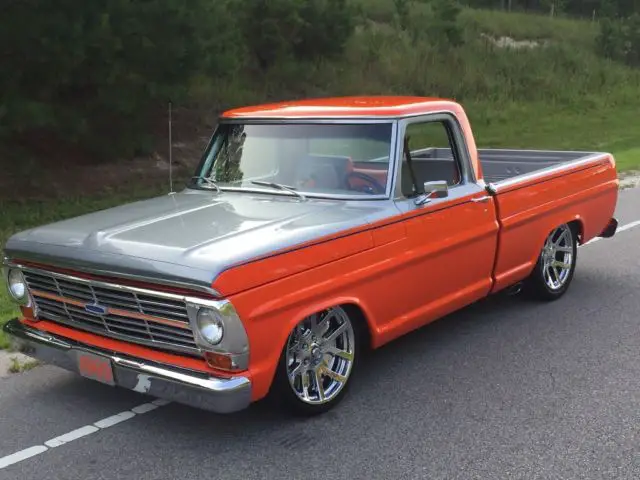 ford f100 ranger 351 cleveland t5 5 speed 20â€ chrome wheels custom one of a kind