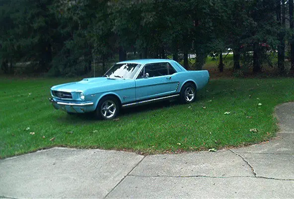 1965 mustang hardtop pony interior