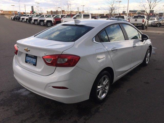 used 2017 chevrolet cruze lt sedan billings, mt 59106 for sale in billings, montana