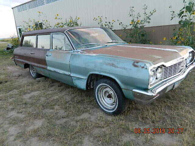 1964 chevy biscayne wagon rat rod