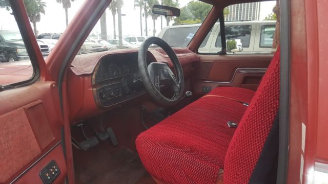 1989 ford f-250 - lariat - 3/4 ton big block 4 x 4 manual trans - aluminum shell