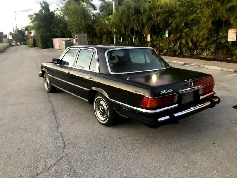 1975 mercedes-benz 280-class 280s 69,599 miles brown sedan 2.8 litre in-line 6 a