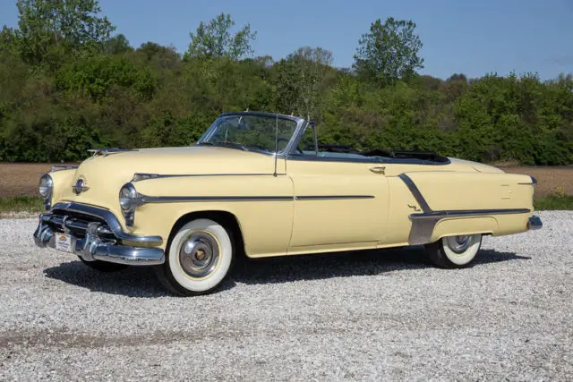 1952 oldsmobile 98 convertible hydramatic power options correct color rare