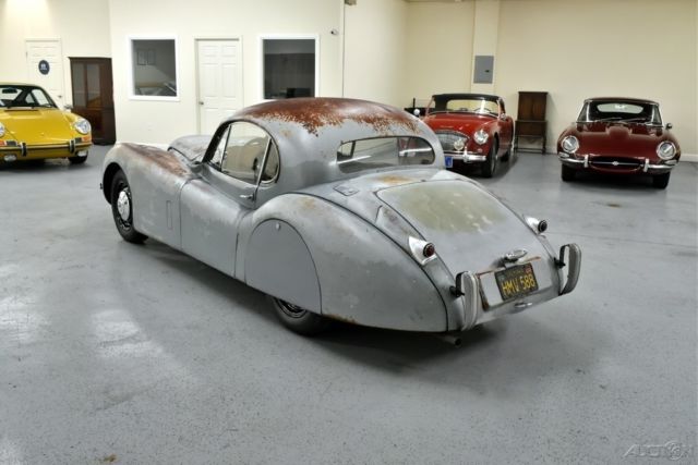 1952 jaguar xk120 fhc garaged black cal plates excellent solid factory metal xk