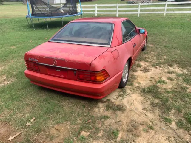 1993 mercedes-benz 600 sl no reserve