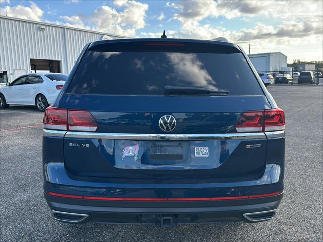 2021 volkswagen atlas 3.6l sel premium