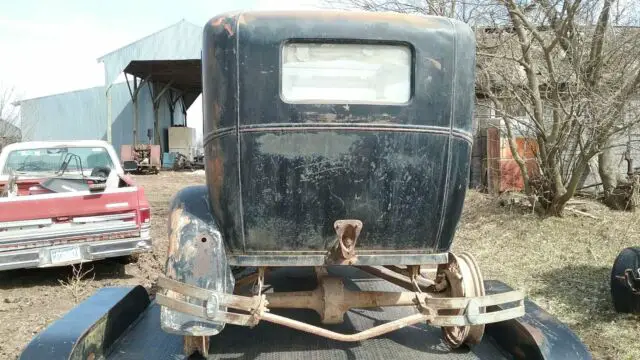1931 ford model a 2dr sedan barn find rat rod