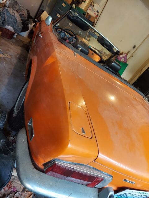 1972 fiat 124 spider 2 door roadster