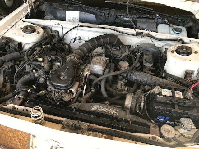 1982 chrysler lebaron convertible medallion mark cross 2.6 lt 50k actual miles