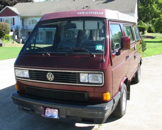 1990 vw volkswagen westfalia vanagon gl camper van motorhome