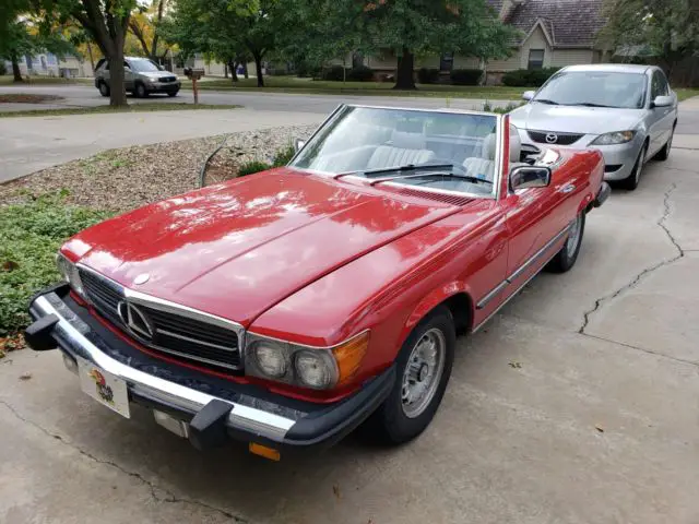 mercedes 380 sl convertible