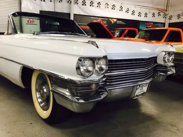 1963 cadillac series 62 convertible - great shape rebuilt motor orig interior