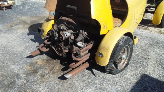bugatti kit car. true. barn find