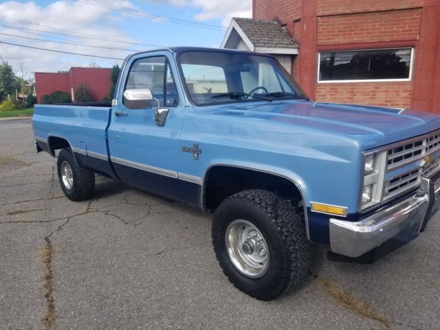 1987 chevrolet k-10 silverado 1500 350ci 4x4 ac,auto,pw,pl, and camper special