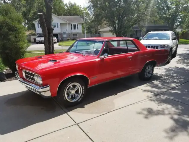 1964 pontiac gto 48768 miles red coupe