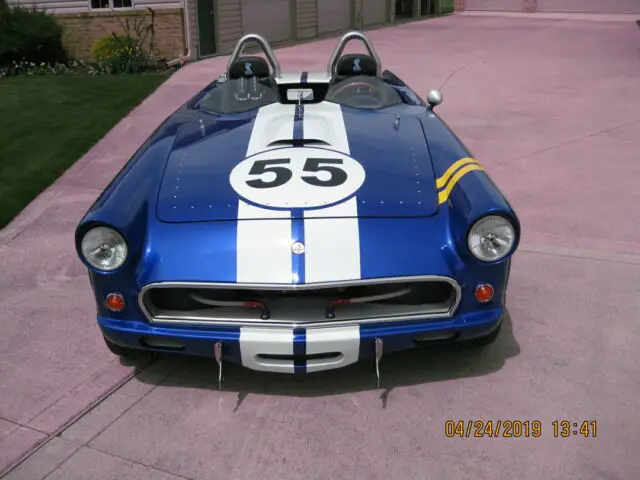 427 cobra combined w/ 1955 t-bird = "thundersnake" vette suspension unique build