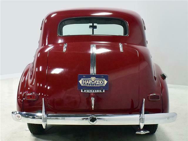 1940 pontiac deluxe six 76815 miles parma wine 4 door sedan 223 cubic inch inli