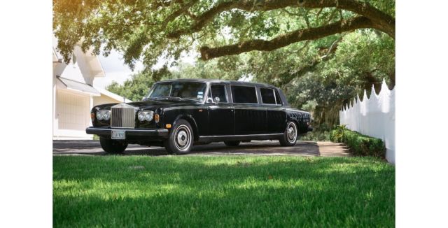1976 rolls-royce silver shadow limousine