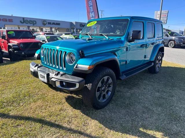 2020 jeep wrangler unlimited sahara 4x4