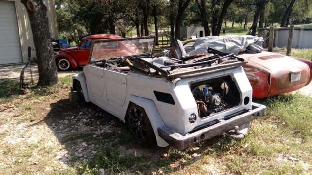 slammed vw thing