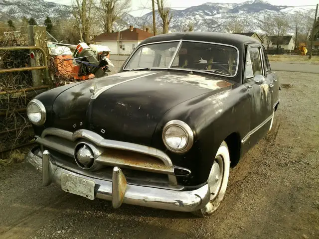1949 ford custon 4 dr sedan rebuilt flathead engine