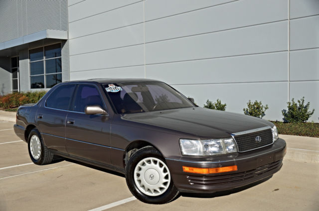 1991 lexus ls400 * low 68k miles * 1-owner * 1uzfe * no reserve auction!