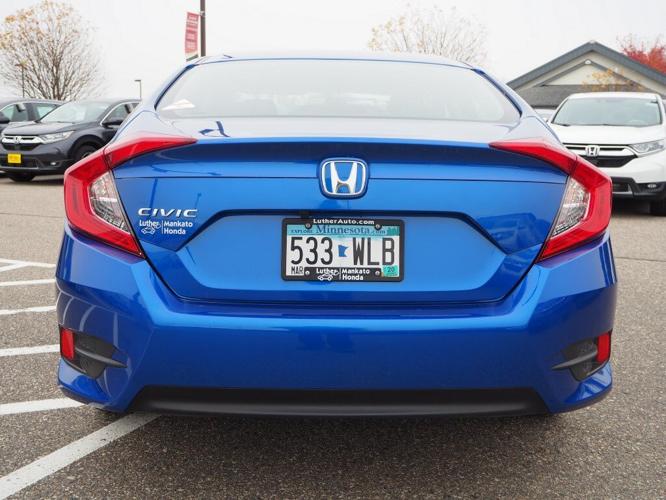 certified 2016 honda civic ex sedan mankato, mn 56001 for sale in mankato, minnesota