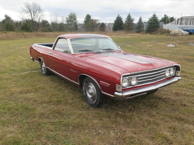 1969 ford ranchero grand touring v8 auto clean no rust clean title