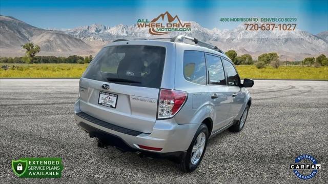 2011 subaru forester 2.5 x