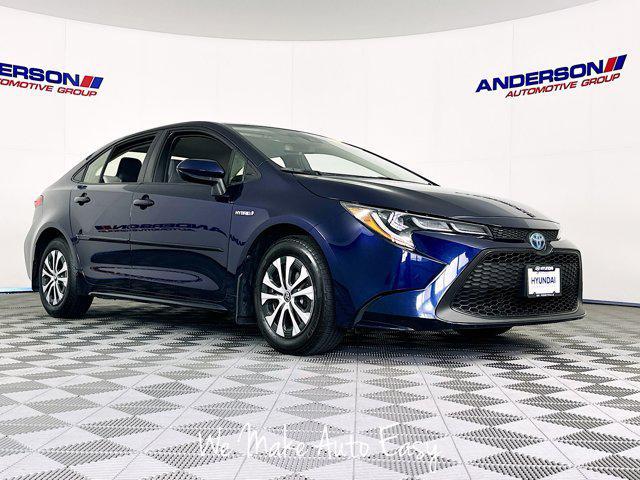 2020 toyota corolla hybrid le