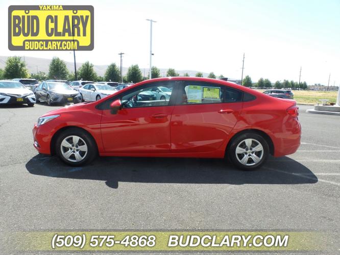 used 2016 chevrolet cruze ls sedan union gap, wa 98903 for sale in sumach, washington