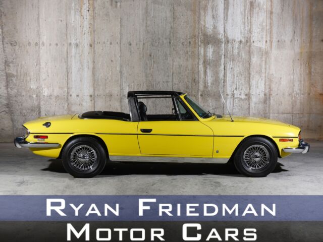 1973 triumph stag 26933 miles yellow automatic