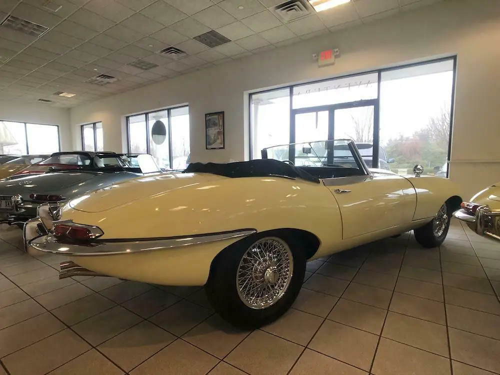 1967 jaguar e-type roadster series 1 4.2