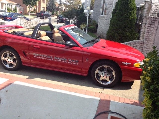 1994 ford mustang cobra pace car 3406 miles !
